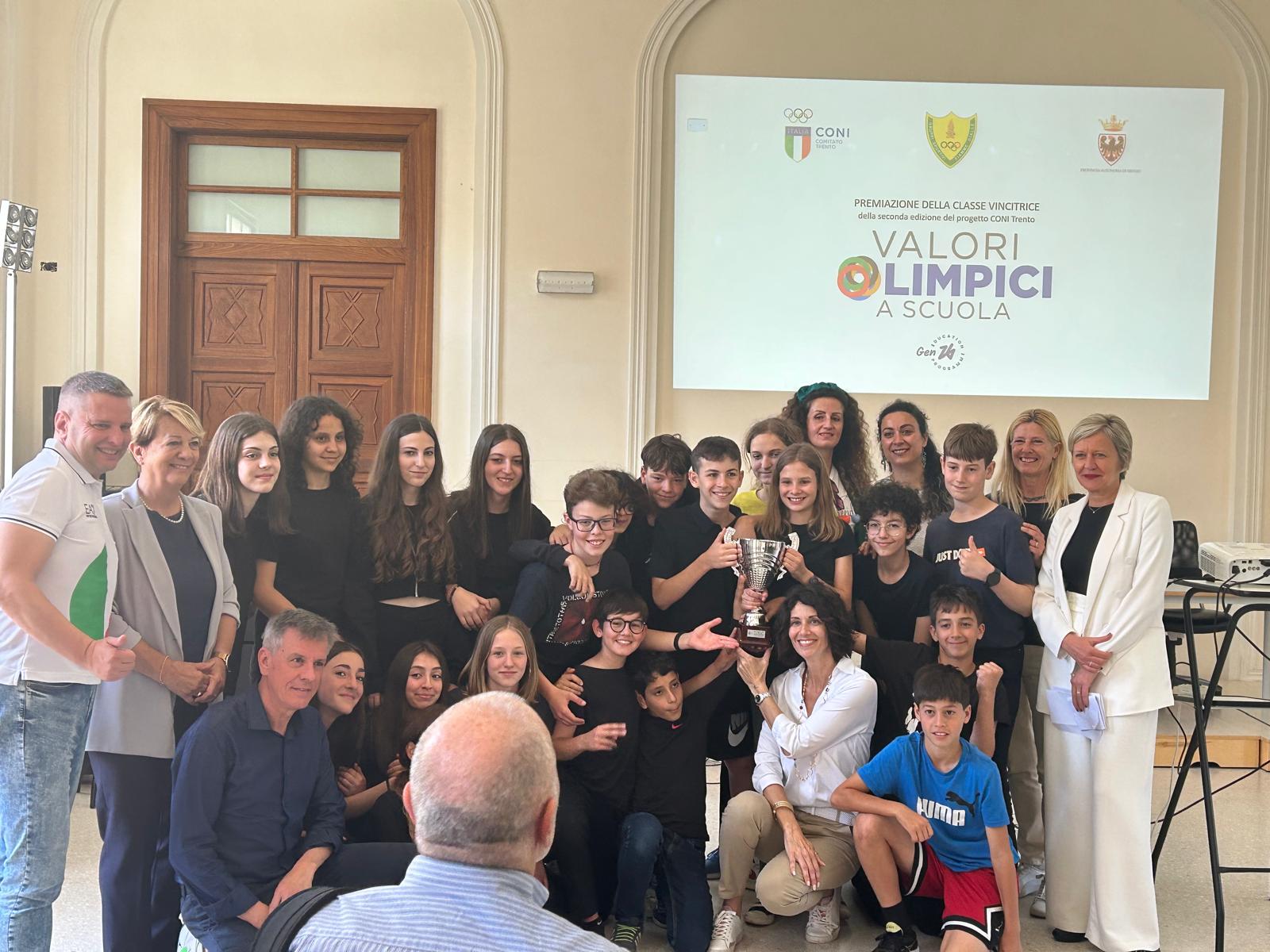2F 23 24 premiazione valori olimpici