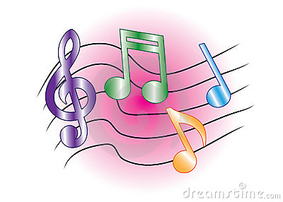 colored music notes thumb20302673